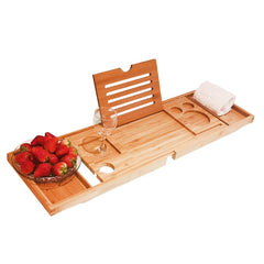 Bathtub Wine Mobile Phone Tablet Stand Bathtub Shelf Tray Shelf Rack, Wine Mobile Phone Tablet Stand