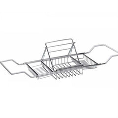 304 Stainless Steel Bathtub Rack Retractable Bracket Bathroom Shelf, Stainless Steel Bathtub Rack