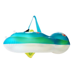 Cartoon Animal Pattern Children Swimming Ring Inflatable Baby Lying Ring Lifebuoy, S, L