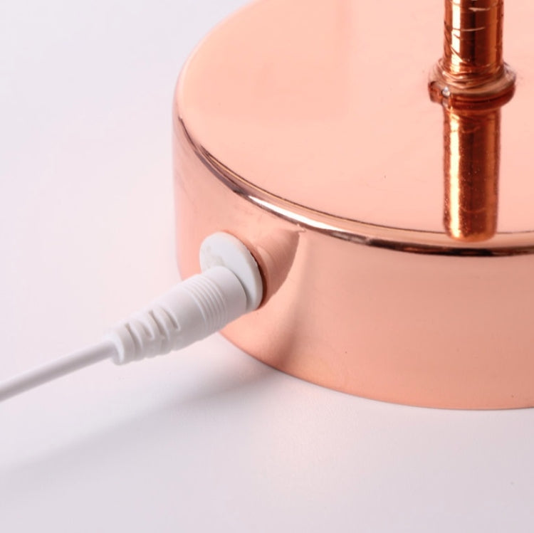 Ostrich Feather Table Lamp Wrought Iron Night Light LED Copper Wire Lamp, Yellow, Grey, Violet, Orange, Royal Blue