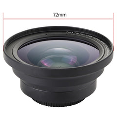 72mm 2 in 1 0.39X Wide Angle Lens + Macro Lens, 72mm