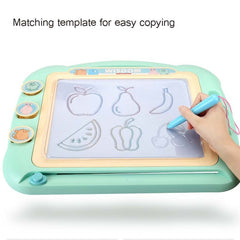Children Color Graffiti Drawing Board Magnetic Writing Board, Set 1, Set 2