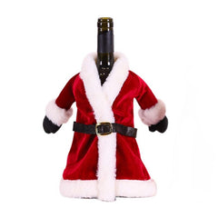 Christmas Red Wine Bottle Cover Wine Bottle Decoration Creative Wine Bag, Skirt, Dress
