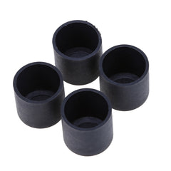 100 PCS Plastic Chair Feet Protectors Black Anti-skid Furniture Legs Table Base Cap Floor Protector Cover, 16mm, 19mm, 22mm, 25mm