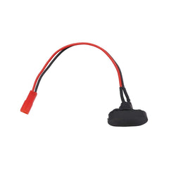 For Xiaomi Mijia M365 Electric Scooter Accessories Battery Tail Light Cable Waterproof Charging Head, with Black Waterproof Cover, with Red Waterproof Cover
