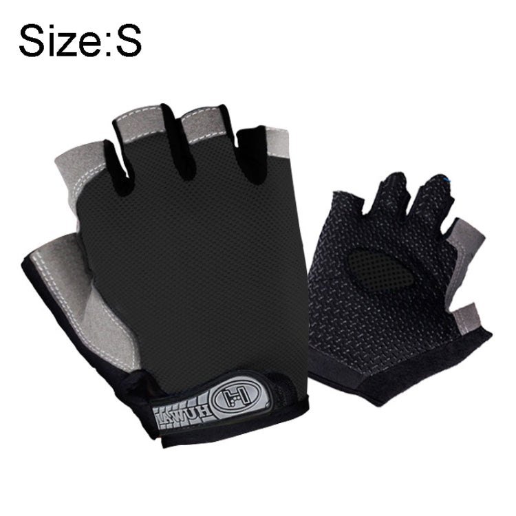Summer Men Women Fitness Gloves Gym Weight Lifting Cycling Yoga Training Thin Breathable Antiskid Half Finger Gloves, M, L, S
