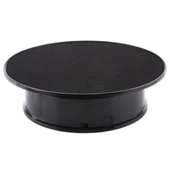 20cm 360 Degree Electric Rotating Turntable Display Stand for Photography Max Load 1.5kg video shooting props Turntable, 20cm/Powered by Battery(B), 20cm/Powered by Battery(W), 20cm/Powered by Battery(W+B)