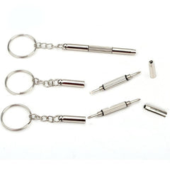 Multifunctional Keychain Repair Tool Screwdriver Portable Mini Multi Tool Key Ring, screwdriver Shape