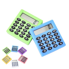 Pocket Cartoon Mini Calculator Candy Colors Handheld Coin Batteries Calculation Tool, Pocket Mini Calculator