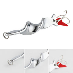 Rotating Metal Spinner Fishing Lure Hard Baits Fish Hook Tackle, 10g, 14g, 21g, 28g