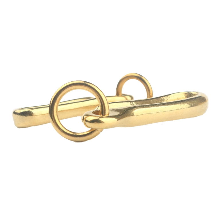 Retro Solid Brass Key Chain Key Ring Belt U Hook Wallet Chain Fish Hook, 4.8cm with Copper Rin, 6cm with Copper Rin, 4.8cm without Copper Rin, 6cm without Copper Rin