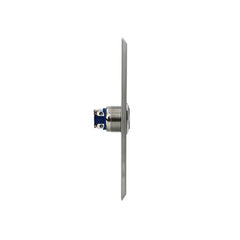 S28 Stainless Steel Narrow Strip Self-reset Electronic Access Control System Switch Out Button