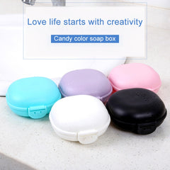 3 PCS Bathroom Dish Plate Case Home Shower Travel Hiking Holder Container Soap Box