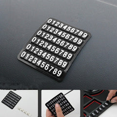 Car Interior Car Multifunctional Instrument Panel Storage Pad Car Phone Bracket Anti-slip Pad With Stop, Rotating Red Circle, Rotating Blue Circle, Rotating Black Circle