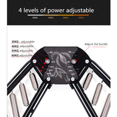 Four-gear Power Adjustable Multifunction Arm Strength Training Device, 15/25/35/45KG, 30/40/50/60KG