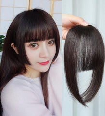 Women Fake Fringe Clip In Bangs Hair Extensions with High Temperature Synthetic Fiber