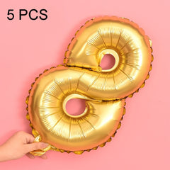 5pcs 16inch Number Foil Balloons Happy Birthday Party Wedding Balloons, Gold, 8, Pink, 5, Gold, 1, Pink, 4, Gold, 2, Pink, 8, Pink, 1, Pink, 2, Gold, 9, Gold, 6, Pink, 0, Gold, 3, Pink, 9, Gold, 7, Pink, 6, Pink, 3