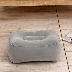 Travel Portable Inflatable Foot Rest Pilllow Mat Pad, 16x9cm, 38x29cm