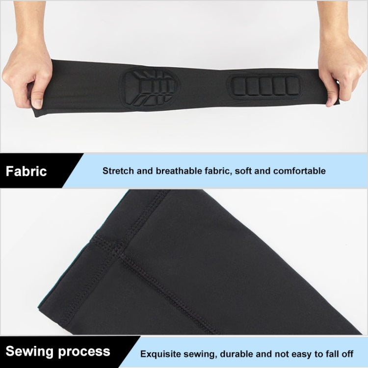 Basketball Sleeve Cellular Anti-collision Anti-slip Compression Elbow Protective Gear, L, M, XL