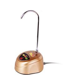 KAMJOVE P-01 Barreled Automatic Water Dispenser Electric Water Absorber CN Plug, P-01 (Gold), Black With Display