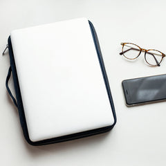 Multi-functional A4 Document Bags Portable Waterproof Oxford Cloth Storage Bag for Notebooks，Size: 33cm*24*3.5cm
