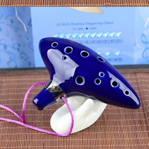 12-holes Ocarina Alto C for Beginners, 12-holes Ocarina