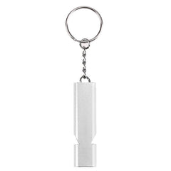 Mini Portable 120db Double Pipe High Decibel Outdoor Camping Hiking Survival Whistle Double-frequency Emnergecy Whistle Keychain, 3 PCS Silver, 3 PCS Gold