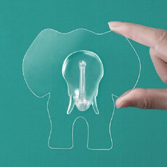 Creative Elephant Hook Kitchen Bathroom Waterproof Wall Hook, Waterproof Wall Hook