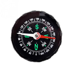10 PCS Portable Mini Precise Compass Practical Guider for Camping Hiking North Navigation Survival Button Design Compass, 45mm