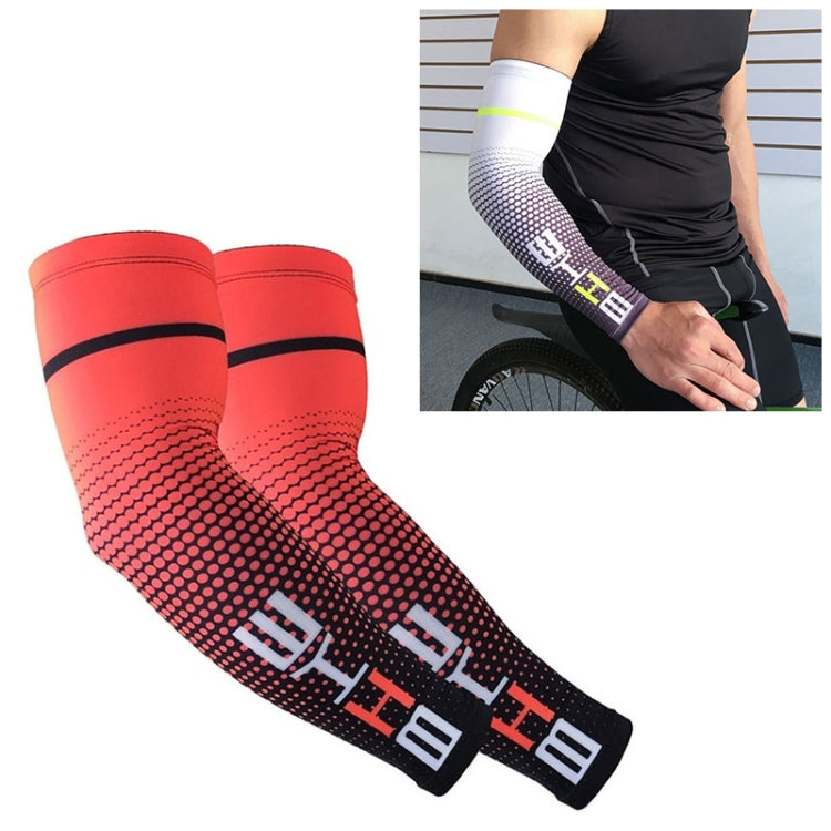1 Pair Cool Men Cycling Running Bicycle UV Sun Protection Cuff Cover Protective Arm Sleeve Bike Sport Arm Warmers Sleeves, L, M, XL, XXL