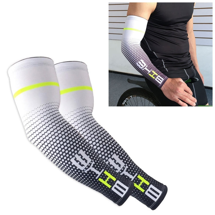 1 Pair Cool Men Cycling Running Bicycle UV Sun Protection Cuff Cover Protective Arm Sleeve Bike Sport Arm Warmers Sleeves, L, M, XL, XXL