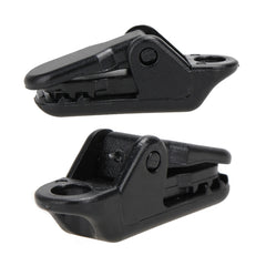 10pcs Tents Accessories Awning Wind Rope Clamp Plastic Clip Outdoor Camping Tent Alligator Cip Hook, Plastic Clip