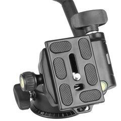 Q08 Three-Dimensional Damping 360 Degree Panorama Scale Leveling Metal Tripod Heads, Q08