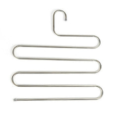 5 Layers S Shape Multi-Functional Clothes Hangers Pants Storage Hangers, S Shape Hangers