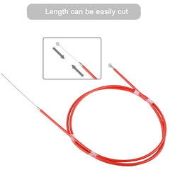 2 PCS For Xiaomi Mijia M365 Electric Scooter Rear Disc Brake Cable Brake Pipeline