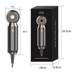 Mdjc-806 Travel Leafless Mini Hair Dryer Hotel Wall-Mounted Hair Dryer, US Plug, EU Plug, UK Plug, AU Plug
