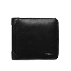 Men Leather Business Wallet Smart Anti-Lost Anti-Theft Wallet, Smart