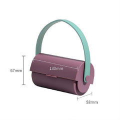 Handheld Lanyard Roller Sticky Hair Clothes Convenient Dust Removal Brush