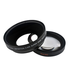 67mm 0.43X Super Wide Angle Fisheye Lens with Macro Lens for Canon, 67mm 0.43X