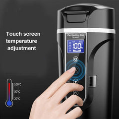 450ml Car Heating Water Bottle Thermos Mug Car Truck Universal Boiling Water Cup, Car Models