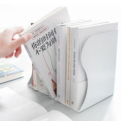 Adjust Bookshelf Large Metal Bookend Desk Holder Stand for Books Gift Stationery