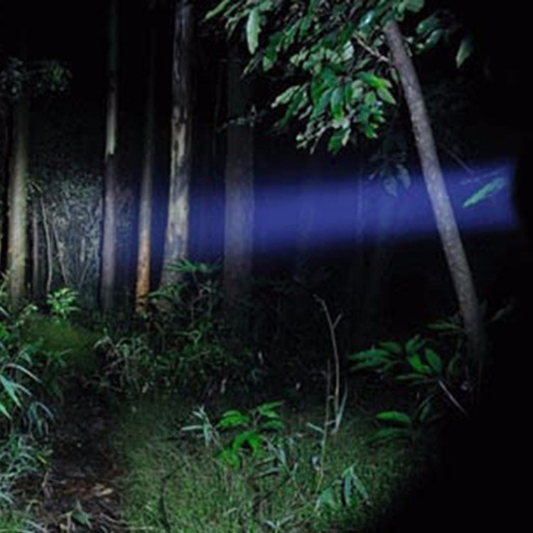 LED Outdoor Rechargeable Telescopic Zoom Mini Glare Flashlight, Single