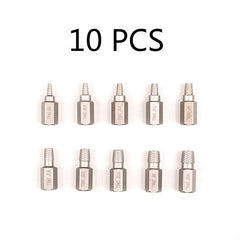 10 In 1 Bolt Extractor Broken Screw Nut Removal Tool, 10 In 1 Bolt Extractor
