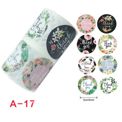 Rolled Floral Thank You Seal Envelope Decoration Wedding Decoration, 5cm/2inch