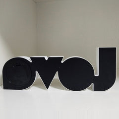 LED Letter Light Box Conjoined LOVE Shape Decoration Lamp, B