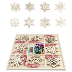 Christmas Creative DIY Decoration Gift Set  Handmade Wood Chip Pendant, JM02027, JM02028, JM02029, JM02030, JM02031, JM02032, JM02033, JM02034, JM02035, JM02036, JM02037, JM02038, JM02039, JM02040, JM02041