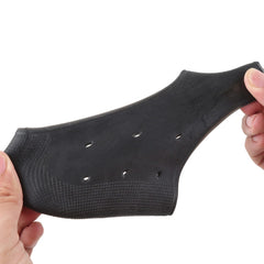 1 Pair Silicone Anti-Crack Heel Cover, Random Color Delivery