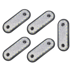 5 PCS MK-095 12/24V 20 LEDs Universal Truck Side Lights Truck Trailer Tail Lights, MK-095, MK-095 Yellow