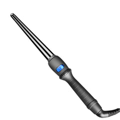 LCD Conical Curling Iron Single Tube Ceramic Glaze Pear Flower Cone, 19mm EU, 25mm EU, 25mm US, 19mm US, 32mm EU