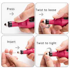 Electric Nail Kit Nail Tips Manicure Machine Electric Nail Art Pen